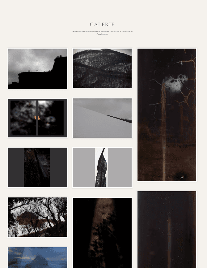 Screenshot du projet